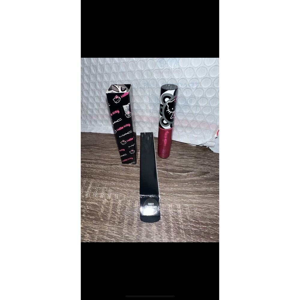 MACโ cosmetics Hello Kitty Lipglass Sweet Strawberry lip gloss